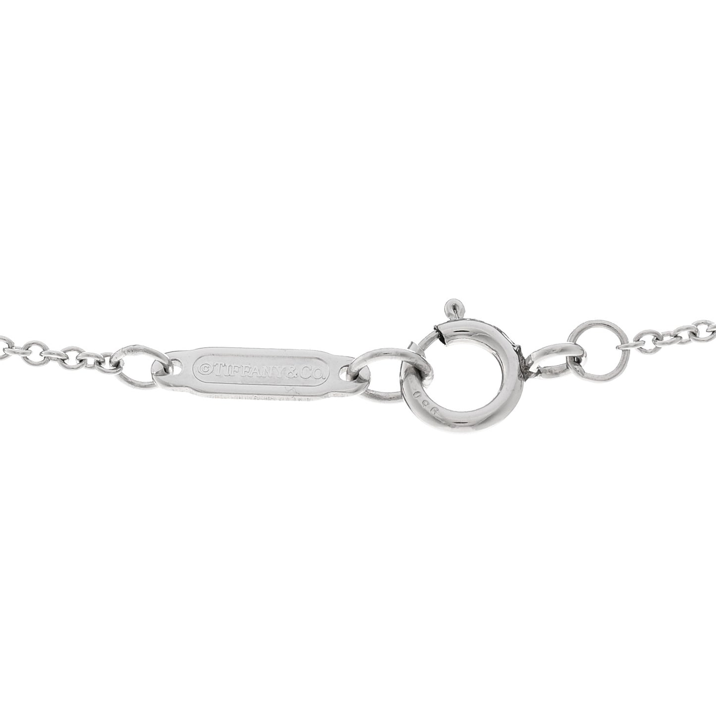 Platinum Diamond Small Enchant Flower Pendant Necklace