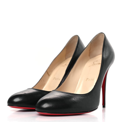 Christian Louboutin Calfskin Fifi 100 Pumps 38 Black 3 of 10