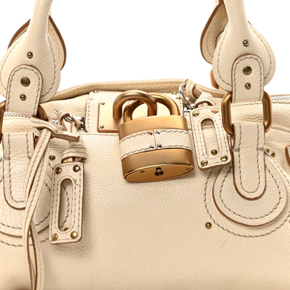 Chloe Calfskin Medium Paddington Satchel Ivory 8 of 10