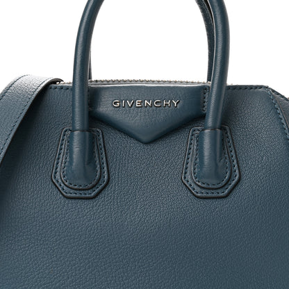 Givenchy Sugar Goatskin Mini Antigona Oil Blue 8 of 12