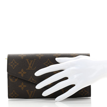 Louis Vuitton Monogram Sarah Wallet NM Coquelicot 2 of 6