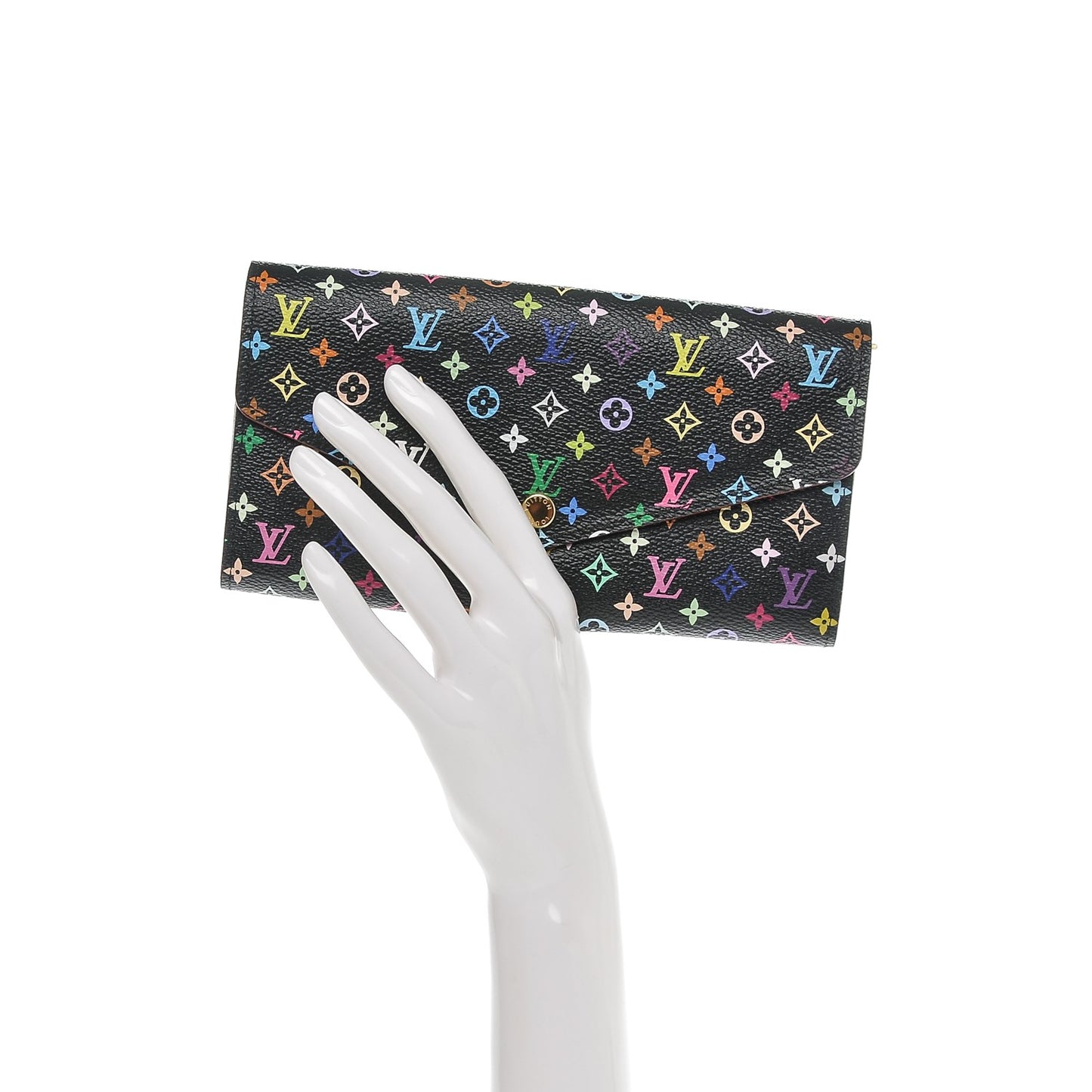 Monogram Multicolor Sarah Wallet NM Black Grenade