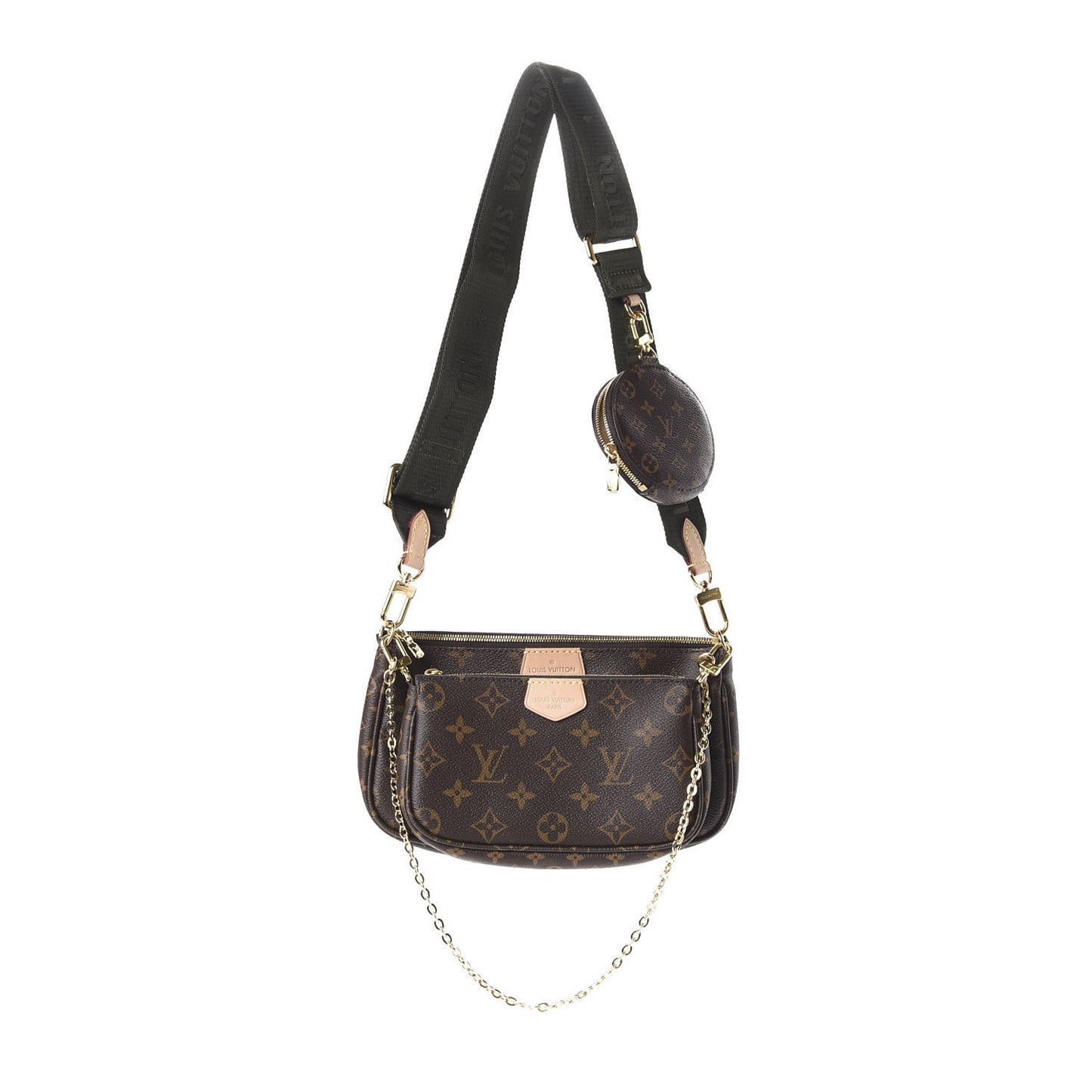 Monogram Multi Pochette Accessories Kaki