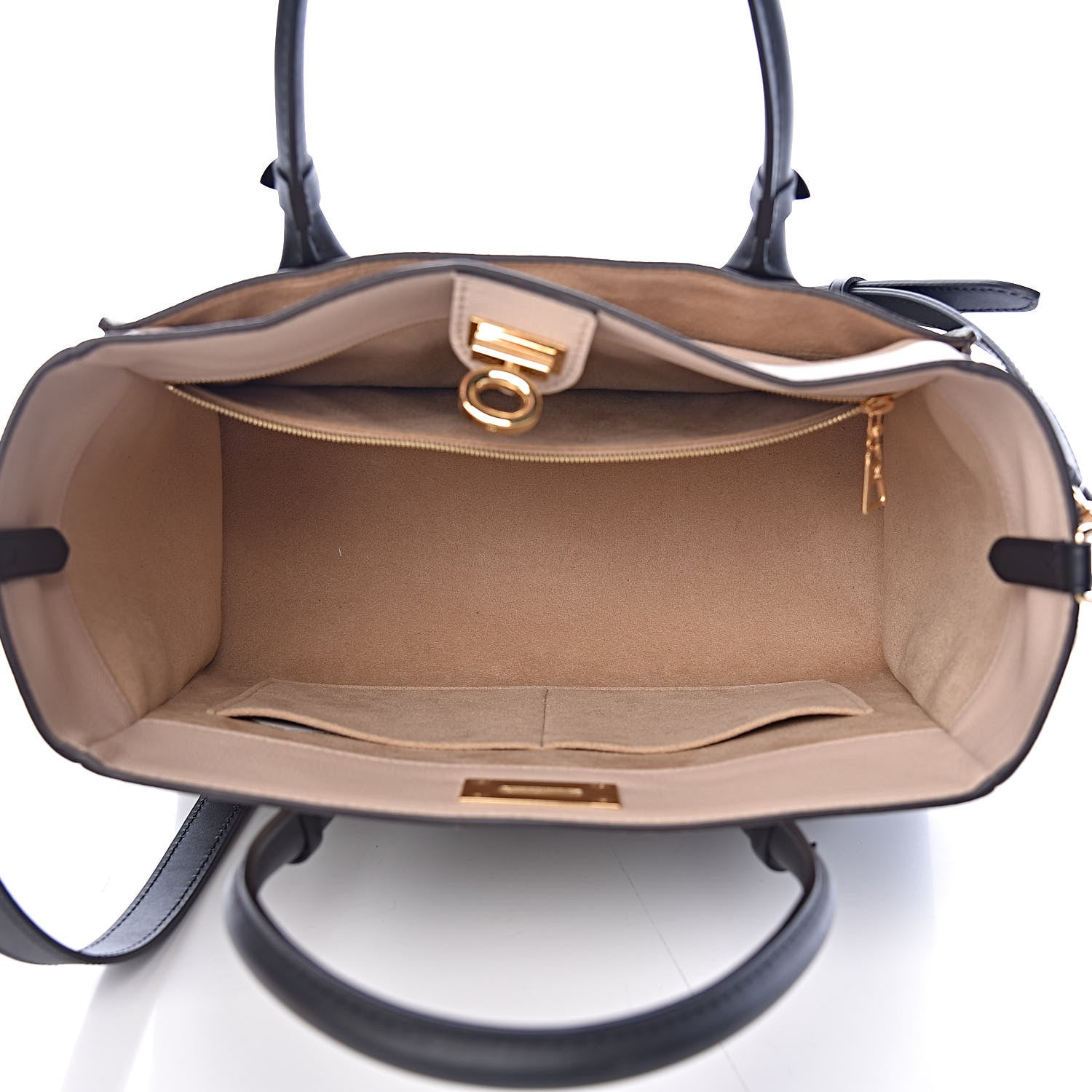 Louis Vuitton Calfskin Monogram On My Side MM Laurier Green Toffee Latte Beige 5 of 11