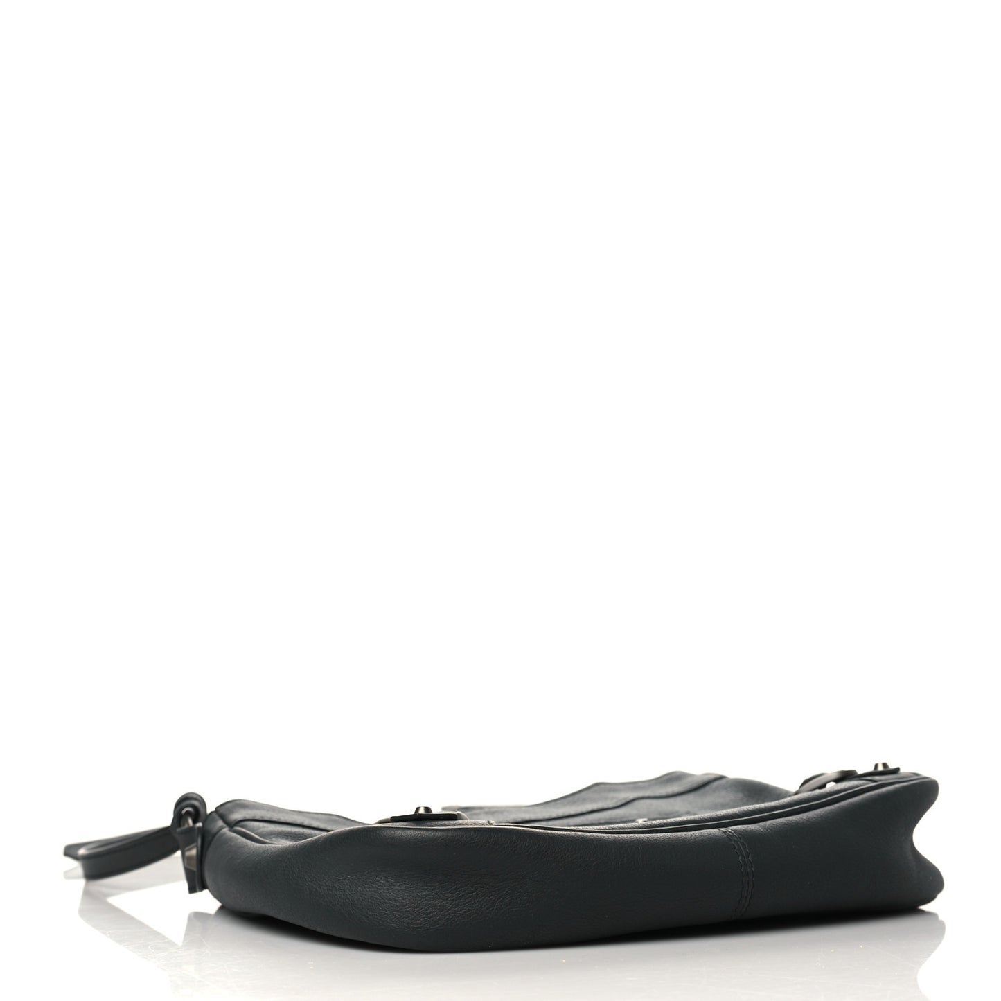 Veau Soyeux Classic Hardware Hip Gris Fossile