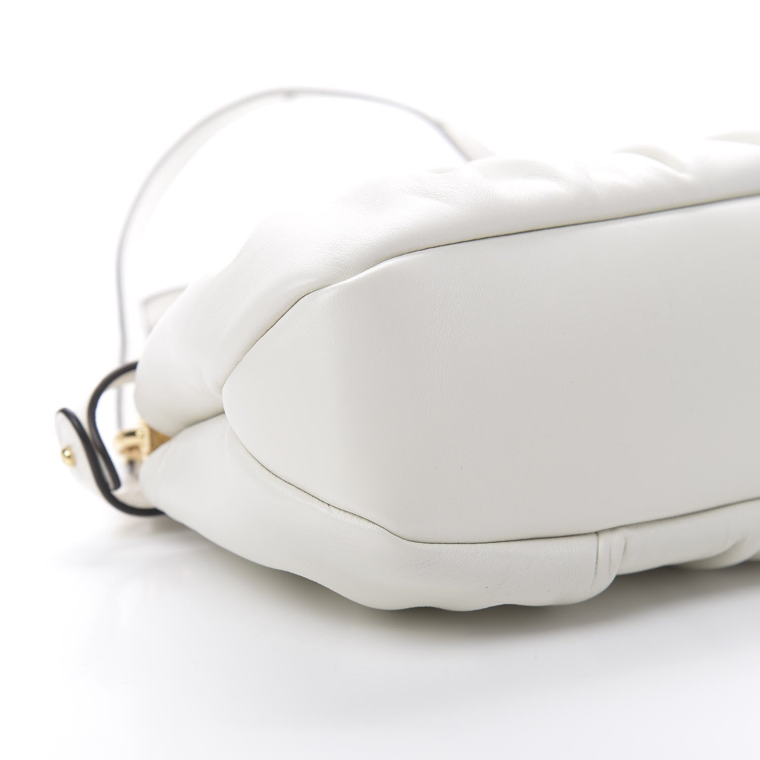 Fendi Shiny Nappa Small Peekaboo Click Bag White 10 of 11