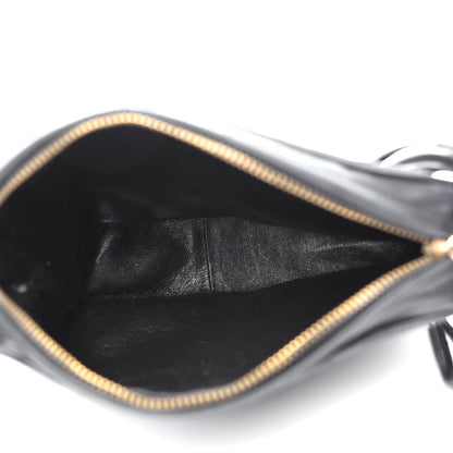 Chanel Lambskin Quilted CC Tassel Camera Case Black 5 of 11