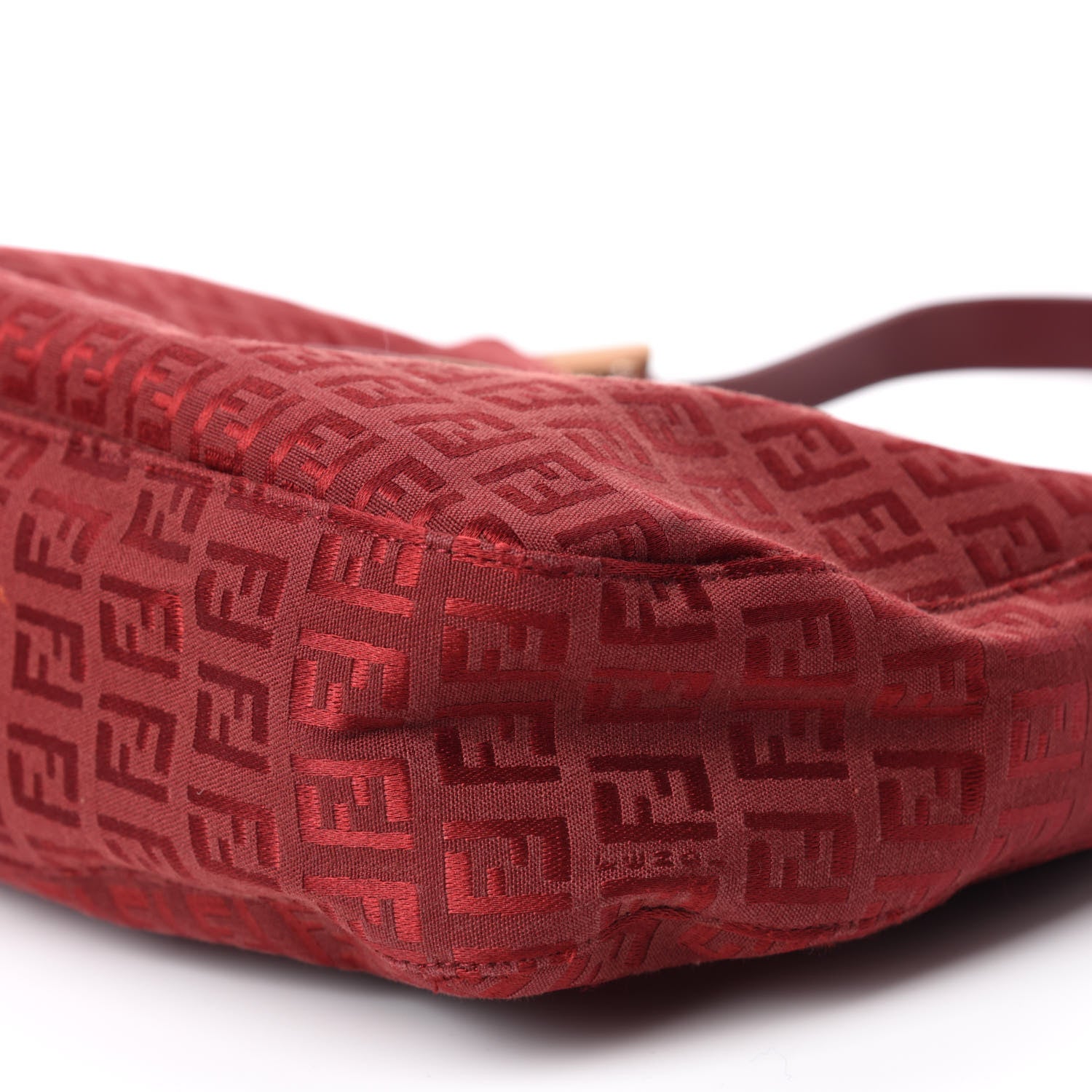 Fendi Zucchino Hobo Red 7 of 9