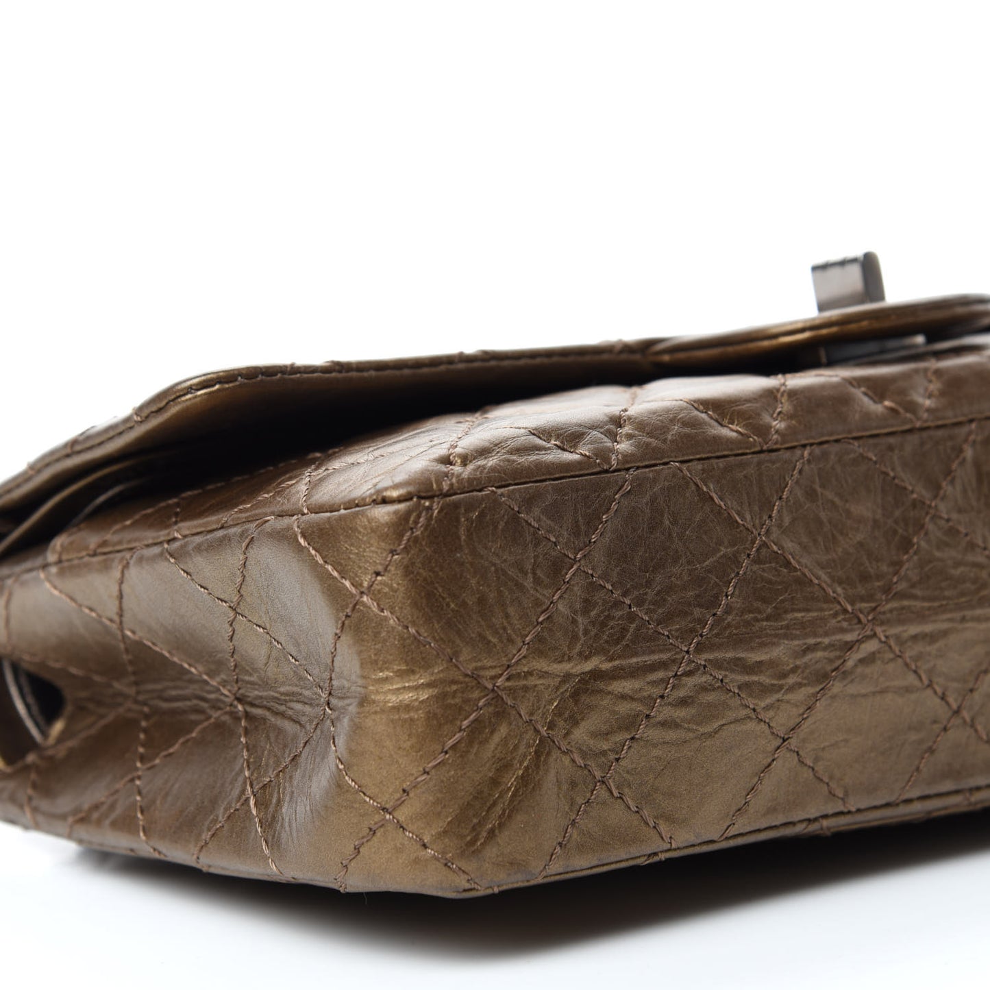 Metallic Aged Calfskin 2.55 Reissue 226 Flap Bronze