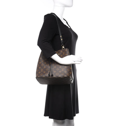 Louis Vuitton Monogram Neonoe MM Black 2 of 9