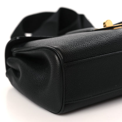 Celine Grained Calfskin Teen Soft 16 Shoulder Bag Black 8 of 9