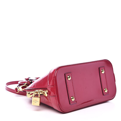 Louis Vuitton Vernis Alma BB Rose Indien 4 of 11