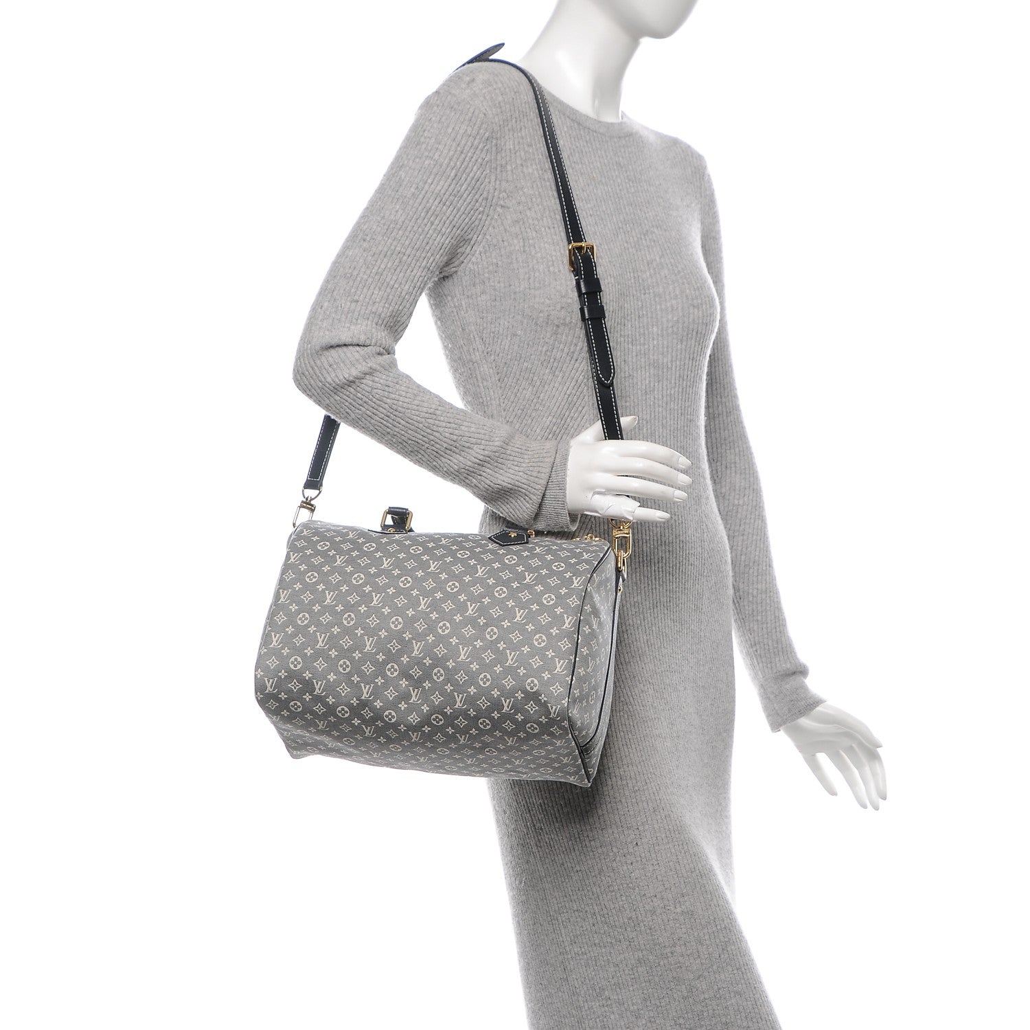Louis Vuitton Monogram Idylle Speedy Bandouliere 30 Encre 2 of 6
