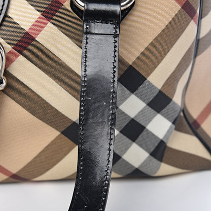 Burberry Nova Check Diaper Bag Black 12 of 17