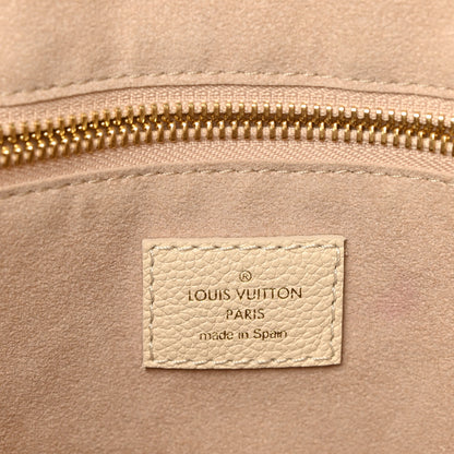 Louis Vuitton Empreinte Monogram Giant Neverfull MM   Creme Rose Trianon 7 of 10