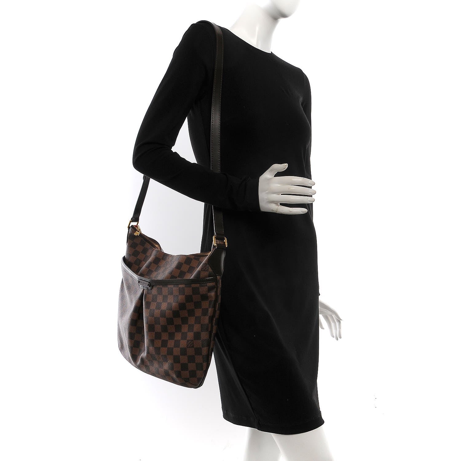 Louis Vuitton Damier Ebene Bloomsbury GM 2 of 8