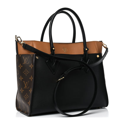 Louis Vuitton Calfskin Monogram On My Side Black 3 of 13