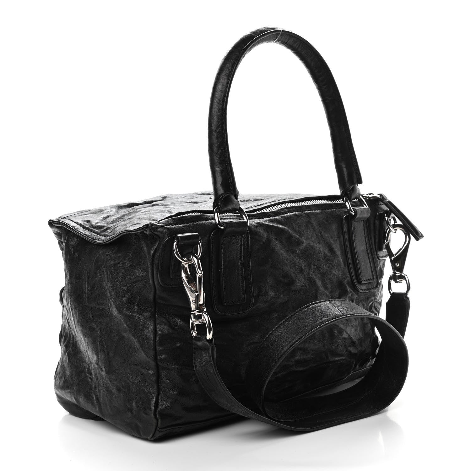 Givenchy Tumbled Sheepskin Medium Pandora Black 3 of 11