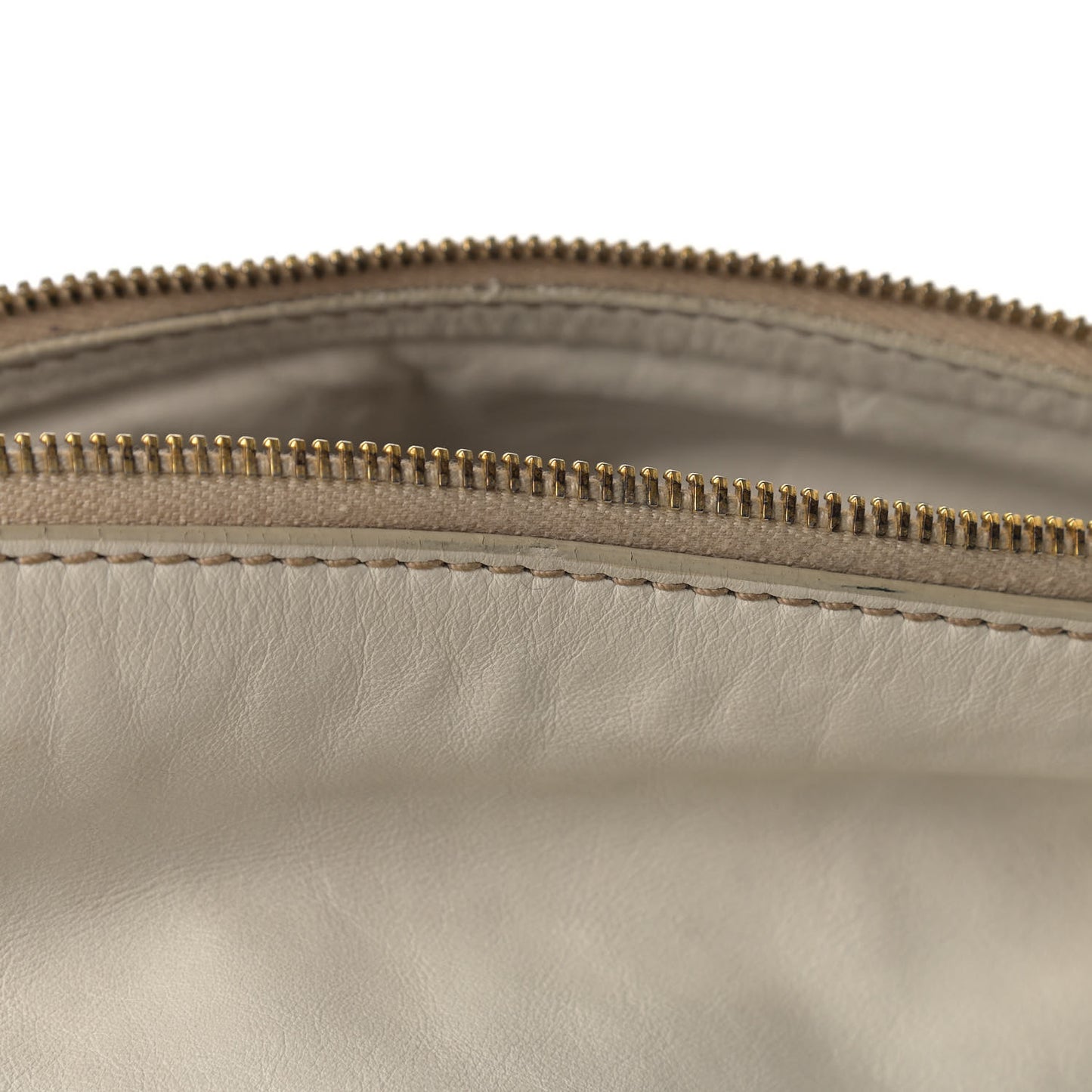 Vitello Lux Large Bow Bag Talco