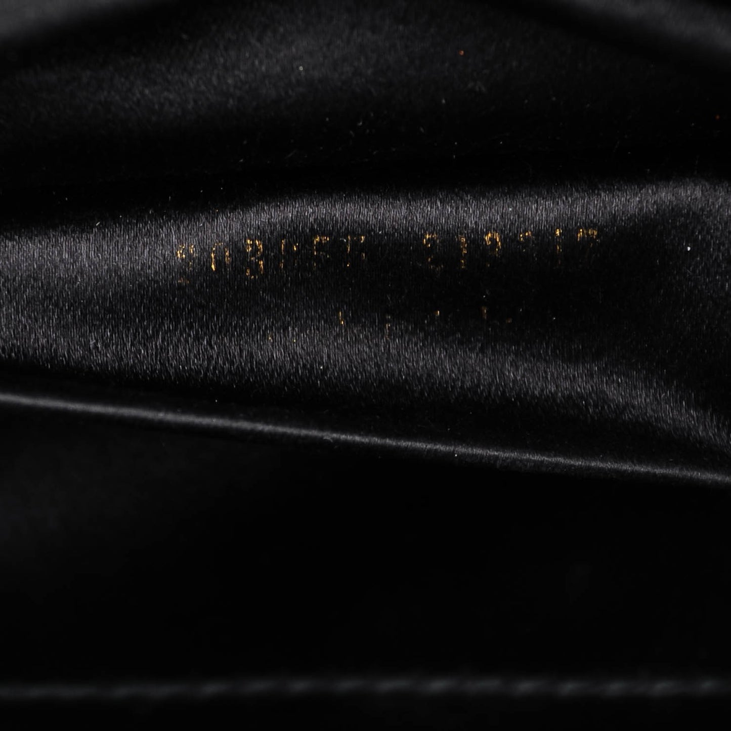 Textured Patent Monogram Large Belle De Jour Clutch Black