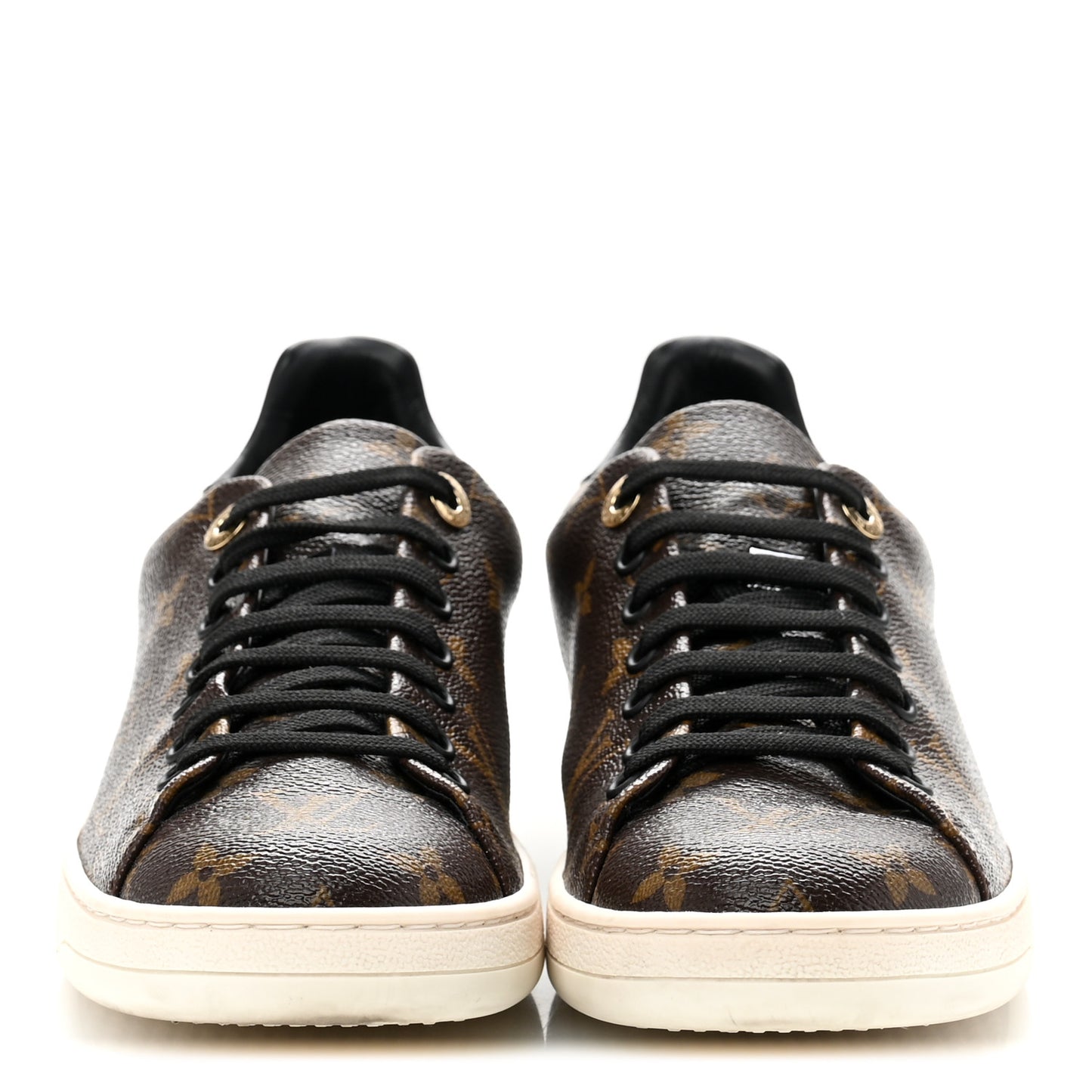 Patent Monogram Frontrow Sneakers 39