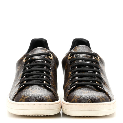 Louis Vuitton Patent Monogram Frontrow Sneakers 39 3 of 9