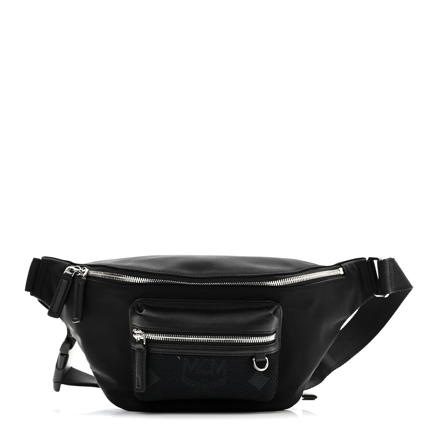 MCM Nylon Fursten Medium Belt Bag Black 1 of 9