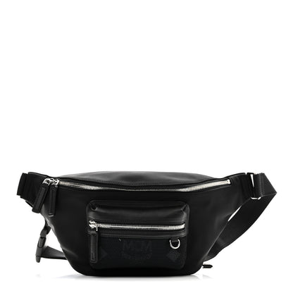 MCM Nylon Fursten Medium Belt Bag Black 1 of 9