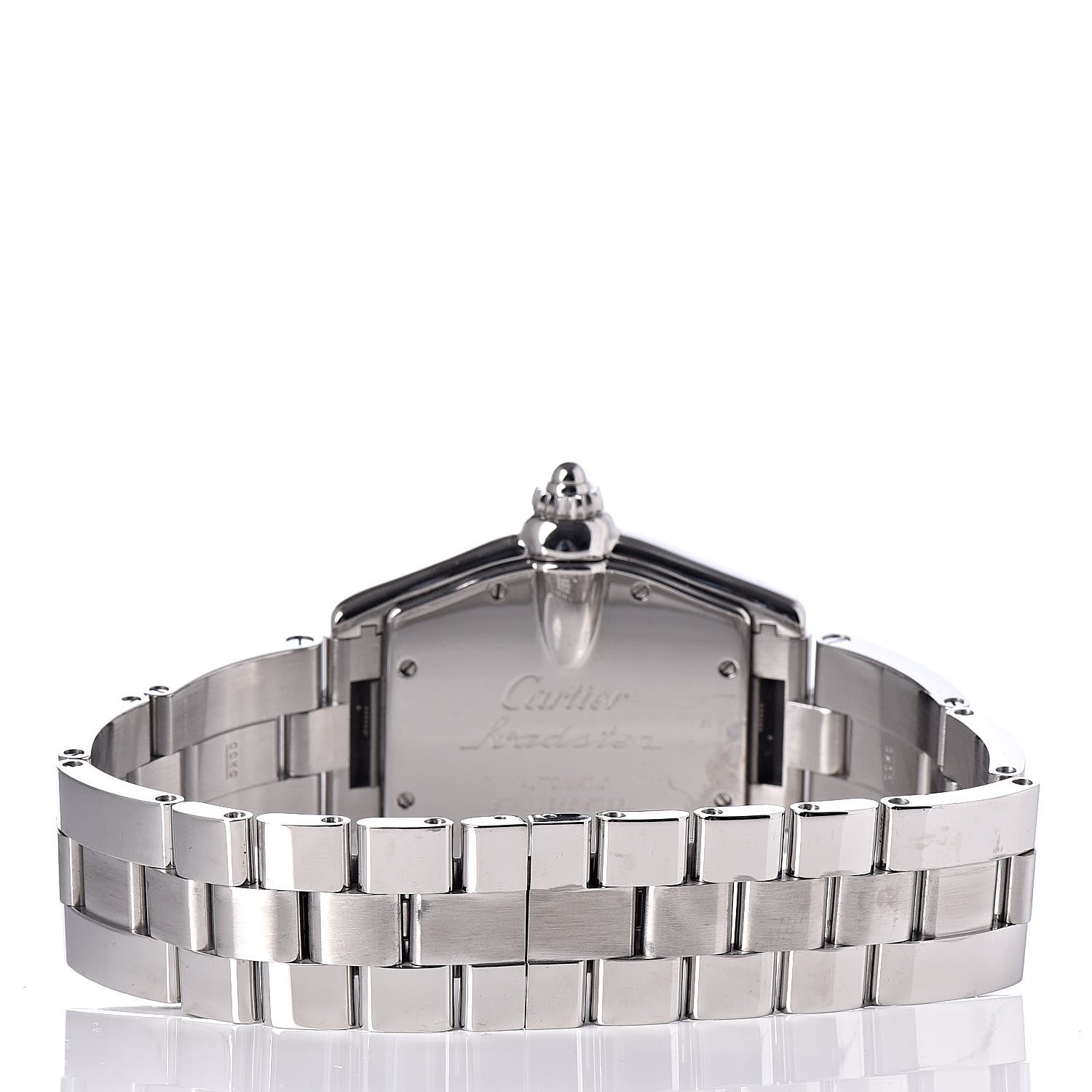Cartier Stainless Steel 37mm Roadster Automatic Watch 4 of 12
