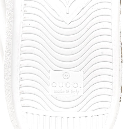 Gucci X SEGA Calfskin Ayers Mens Web Guccy Ace Sneakers 10 White 6 of 11