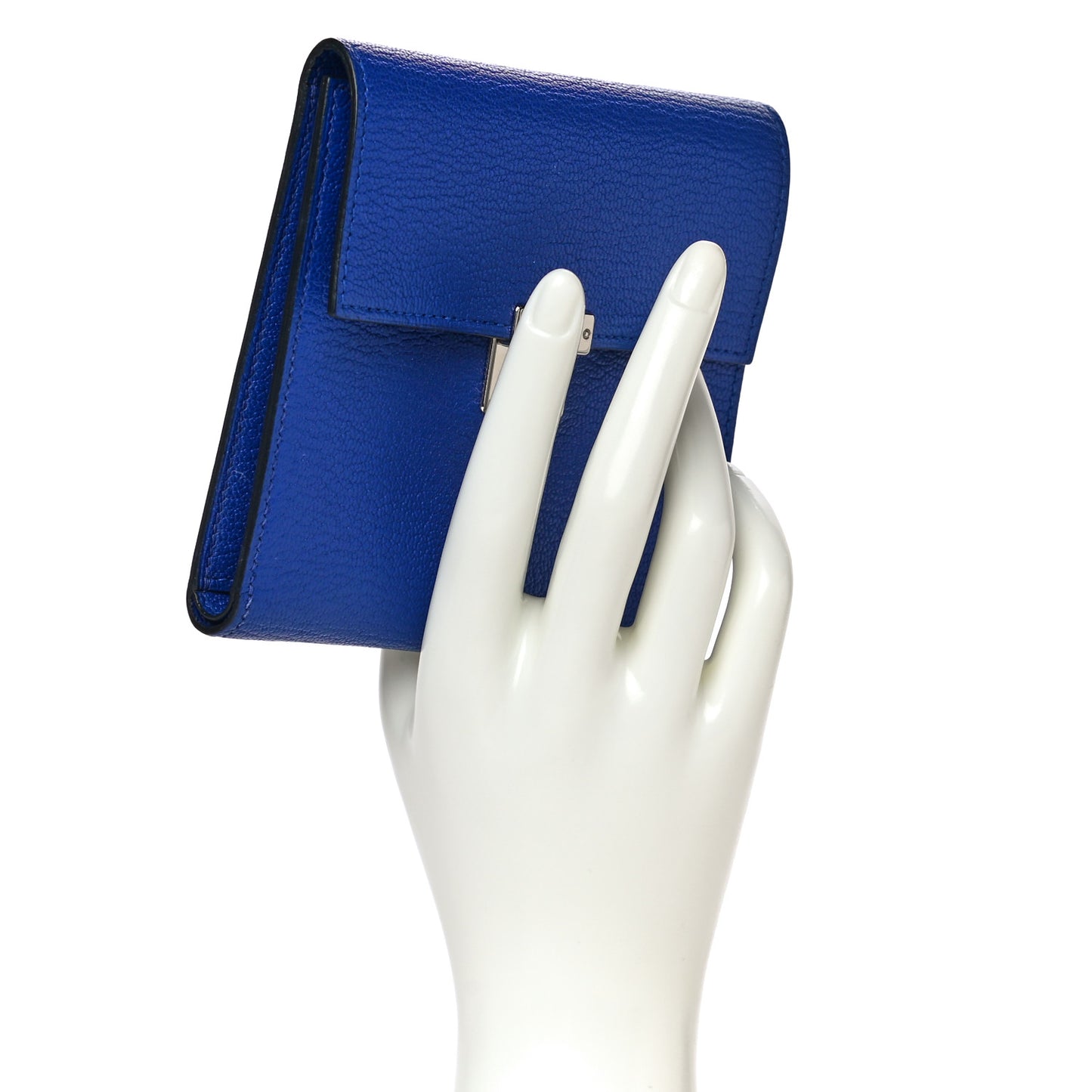 Chevre Mysore Clic 12 Wallet Bleu Electrique