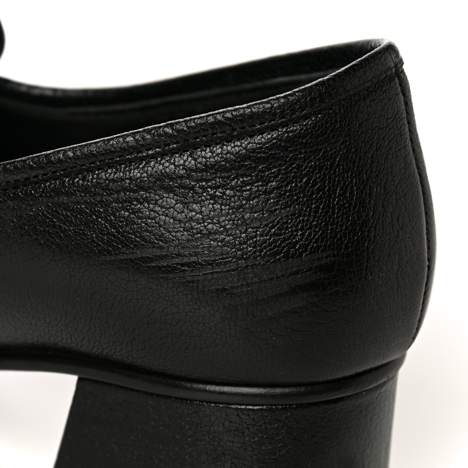 Chanel Calfskin Patent Quilted CC Chain Mocassin Loafers 39.5 Black 13 of 15