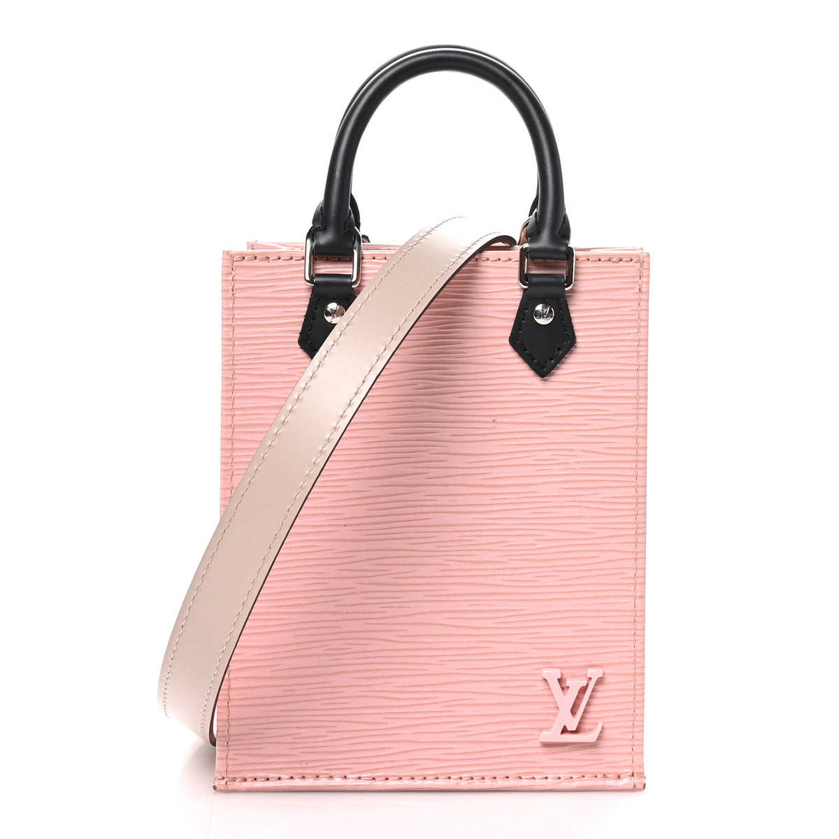 Louis Vuitton Epi Petit Sac Plat Rose Ballerine 1 of 9