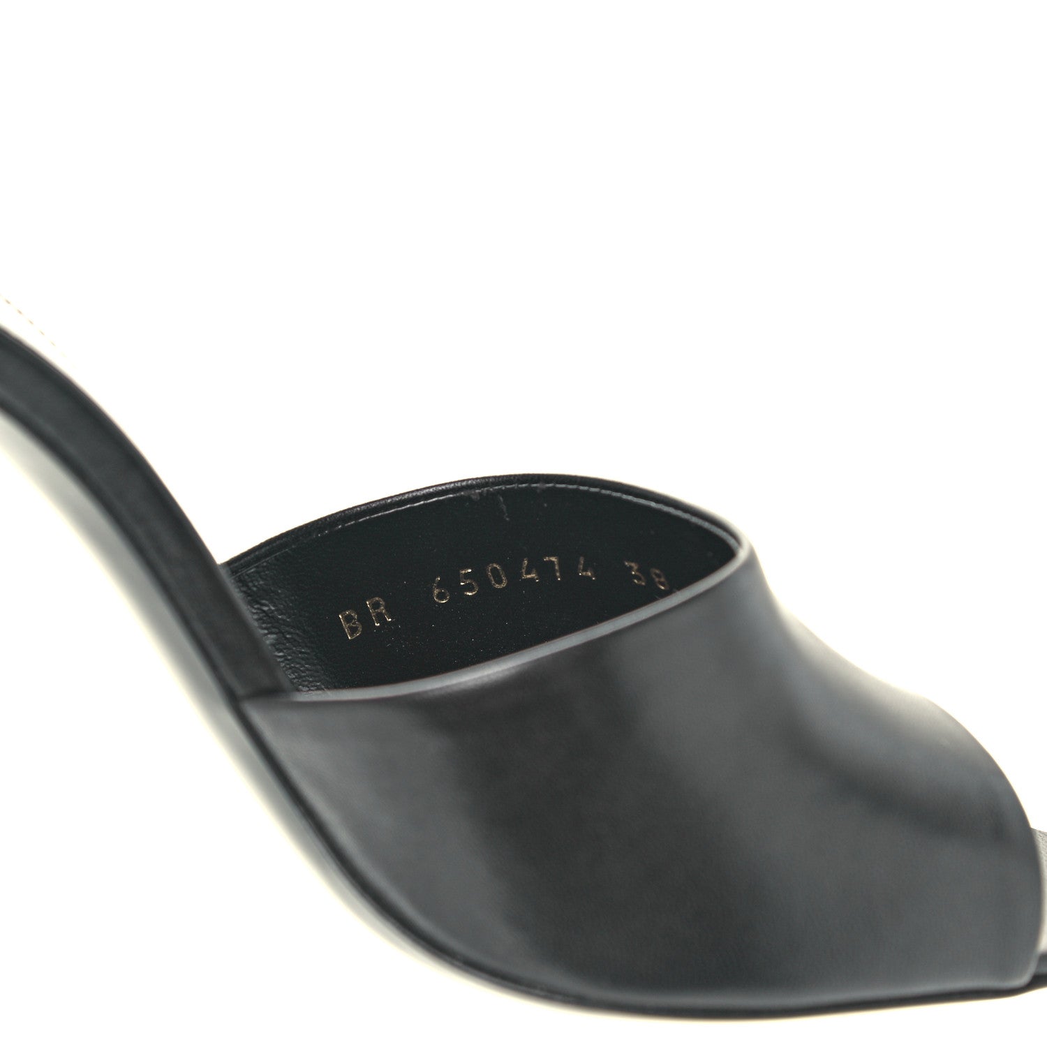 Saint Laurent Lambskin Sexy 95mm Pumps 38 Black 9 of 10