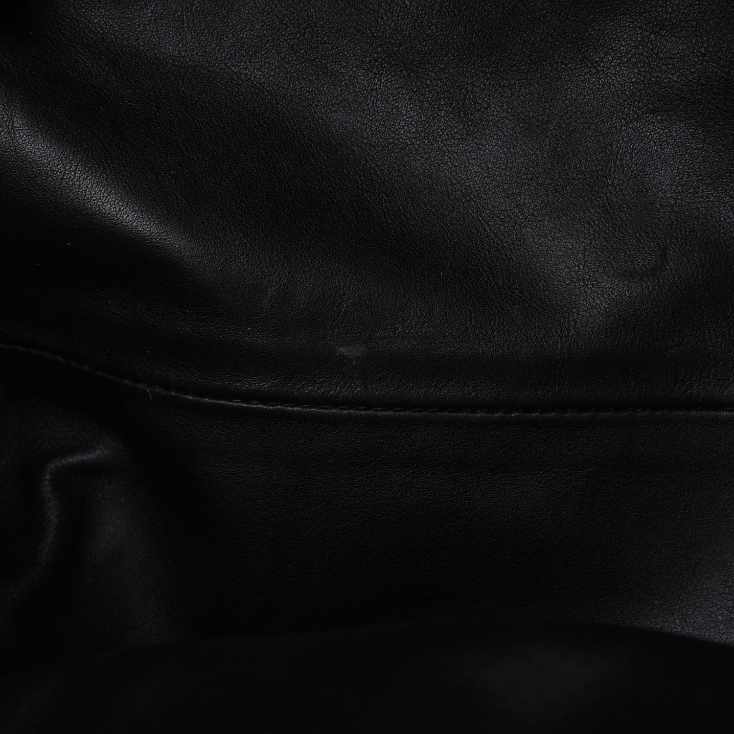 Bottega Veneta Smooth Butter Calf The Pouch Oversized Clutch Black 8 of 11