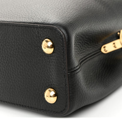 Louis Vuitton Taurillon Capucines BB Black 9 of 9