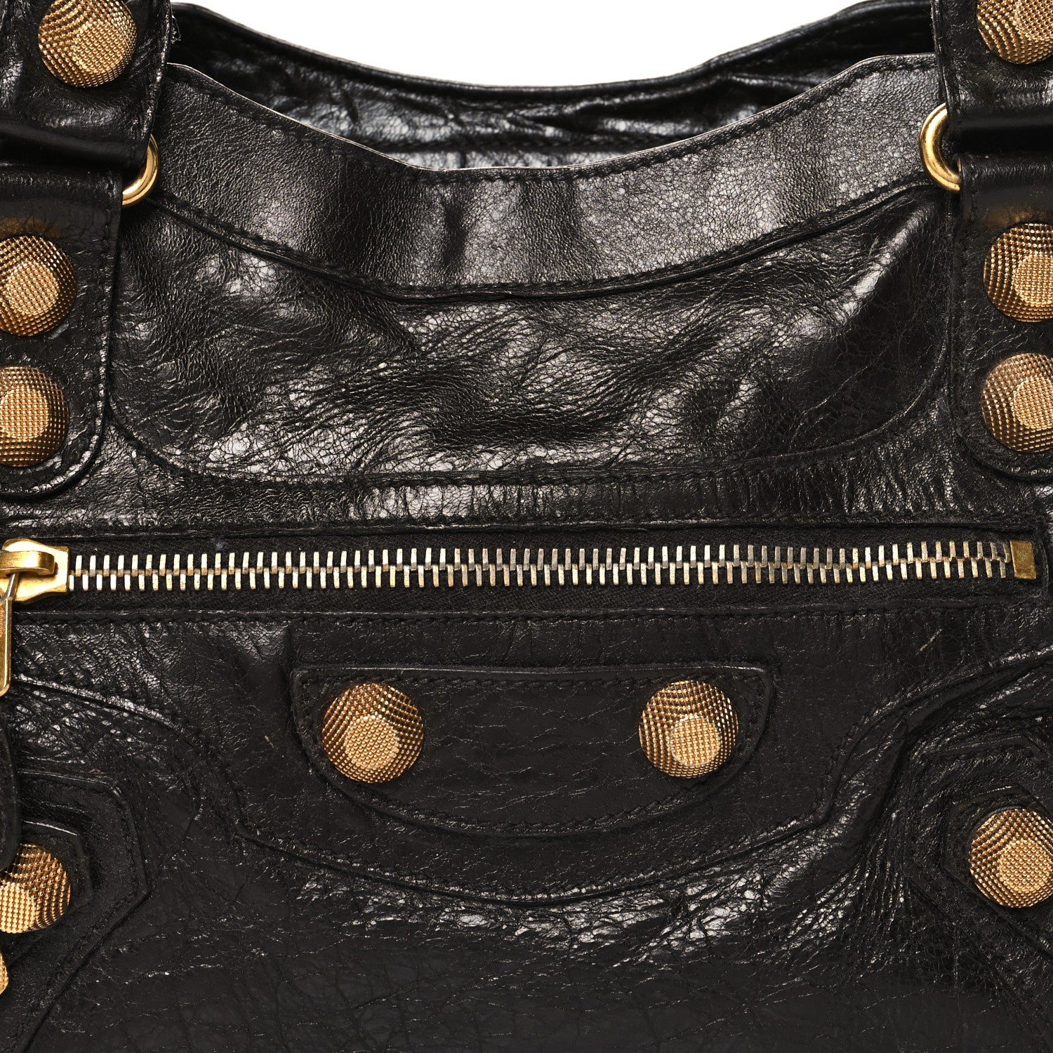 Balenciaga Agneau Giant 21 Gold Hardware City Charbon 8 of 14