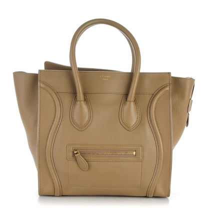 Celine Smooth Calfskin Mini Luggage Camel 1 of 8