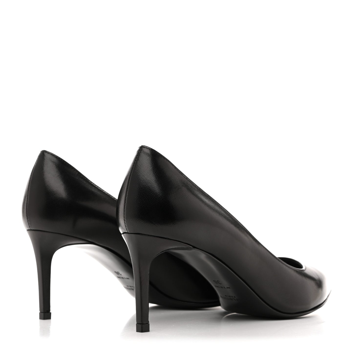Calfskin Anja 85 Pumps 36 Black