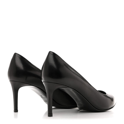 Saint Laurent Calfskin Anja 85 Pumps 36 Black 5 of 10