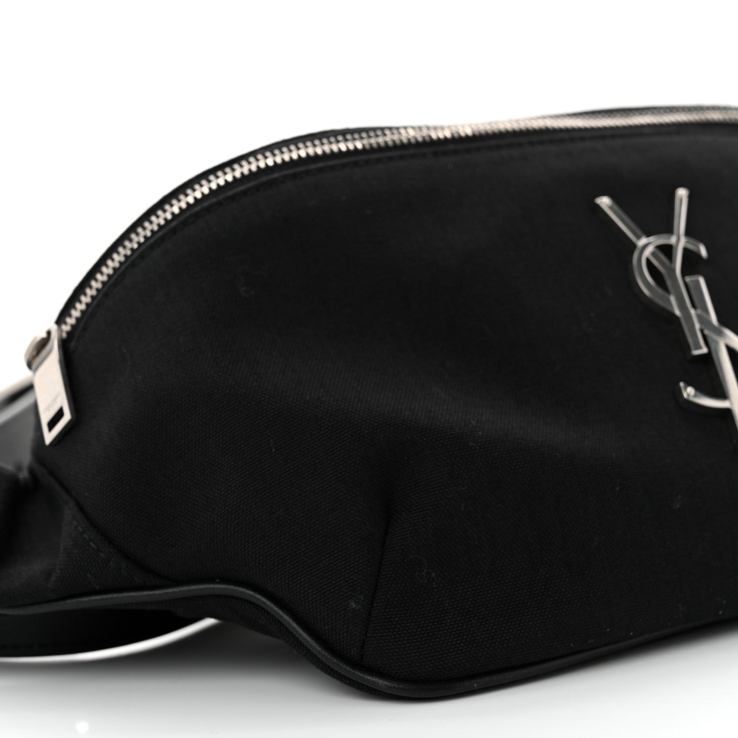 Canvas Monogram Belt Bag Black