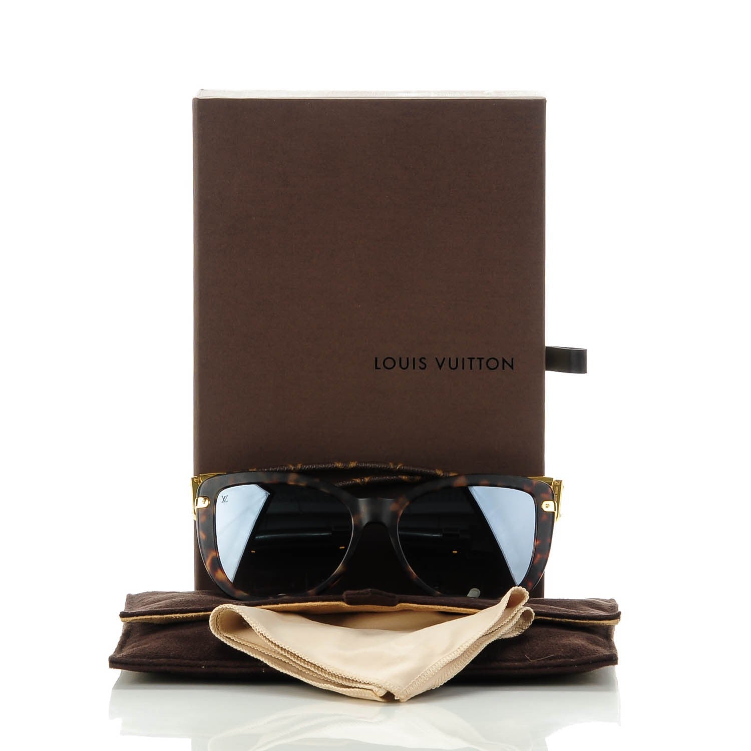 Louis Vuitton Monogram Charlotte Z0629W Sunglasses Dark Tortoise 7 of 7