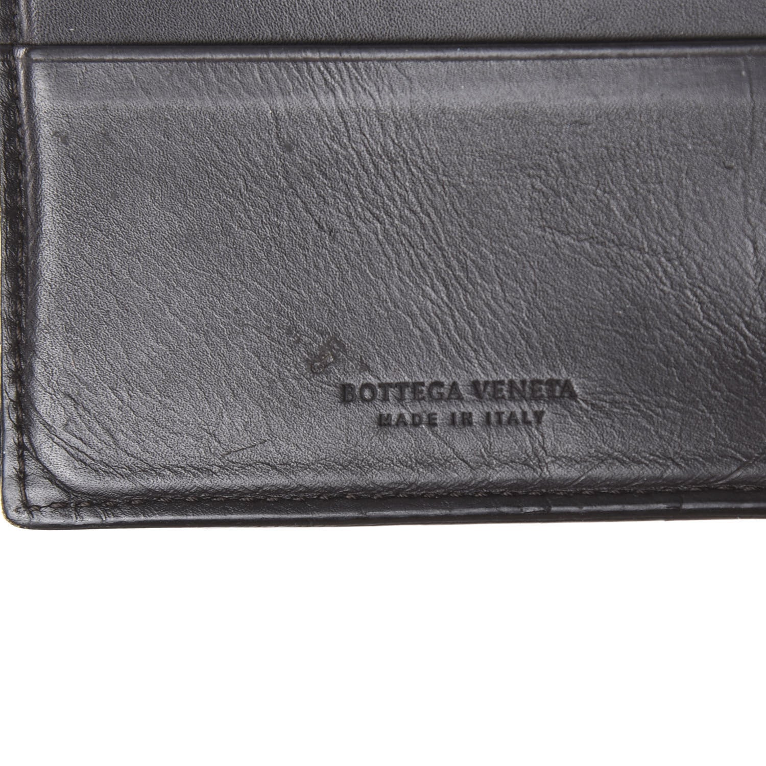 Bottega Veneta Nappa Intrecciato Bi-Fold Wallet Ebano 4 of 7
