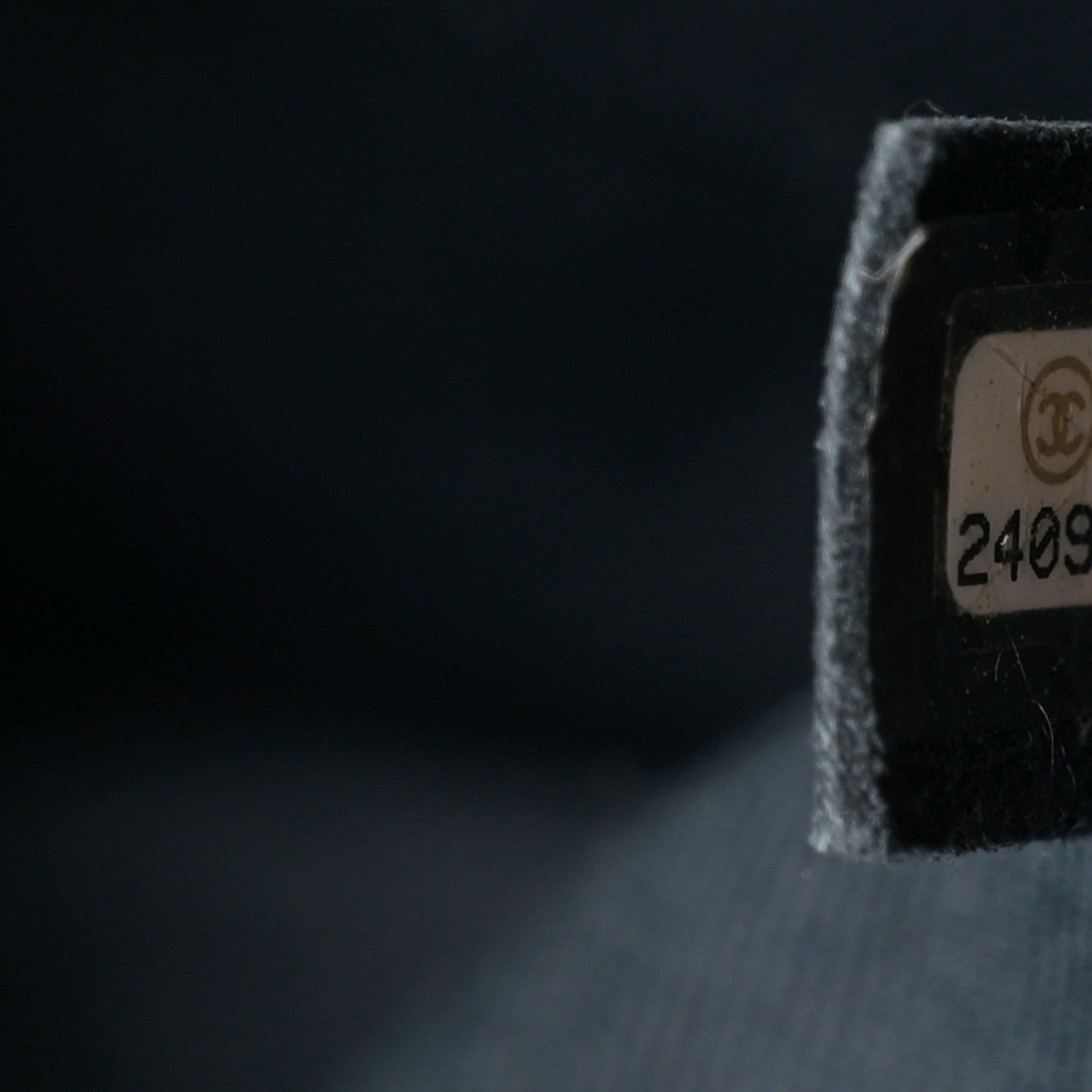 Chanel Crumpled Grained Calfskin Zip and Carry Shopping Tote Navy 7 of 11