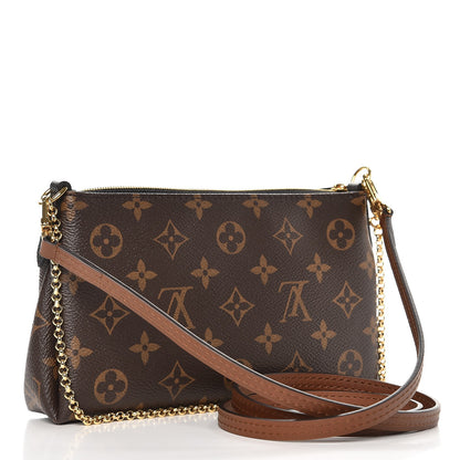 Louis Vuitton Monogram Pallas Clutch Black 3 of 9