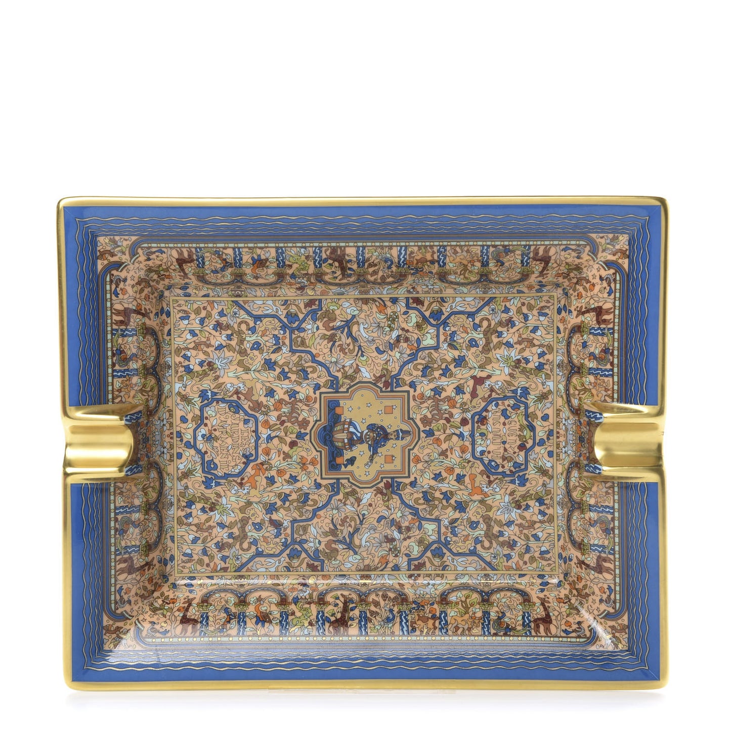 Porcelain Les Jardins D'Armenie Ashtray