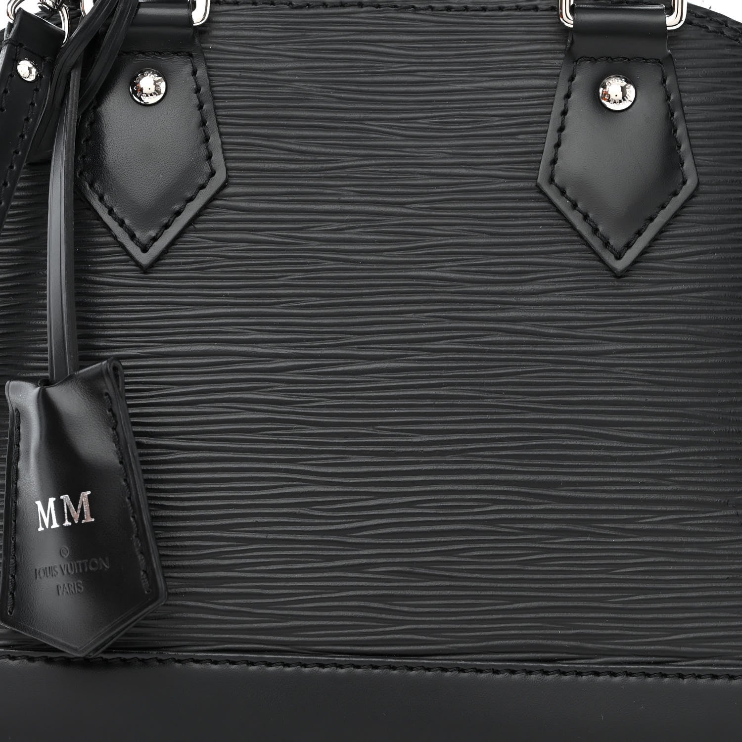 Louis Vuitton Epi Alma BB Black 8 of 11