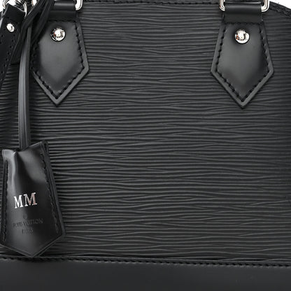 Louis Vuitton Epi Alma BB Black 8 of 11