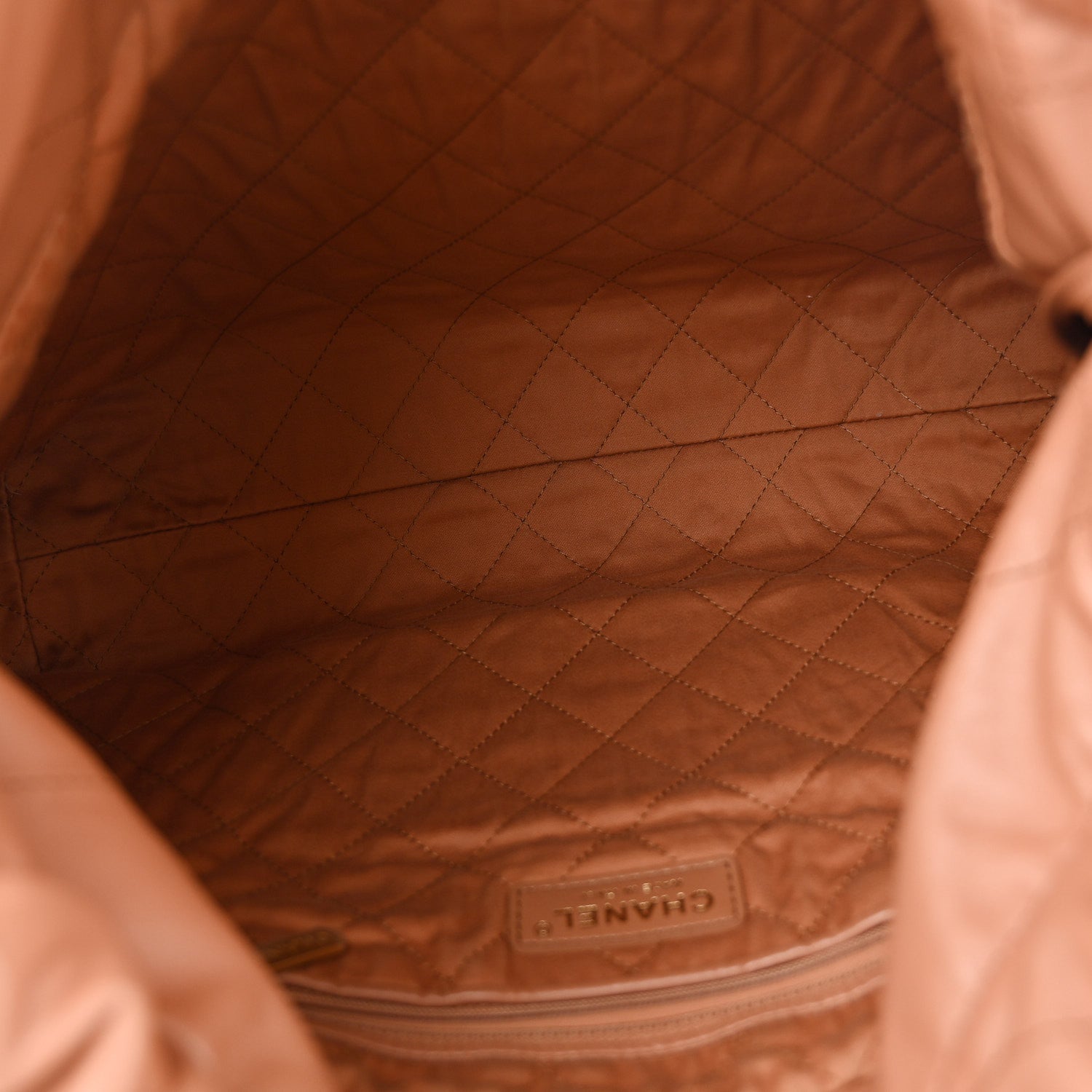 Chanel Shiny Calfskin Quilted Chanel 22 Beige 6 of 14