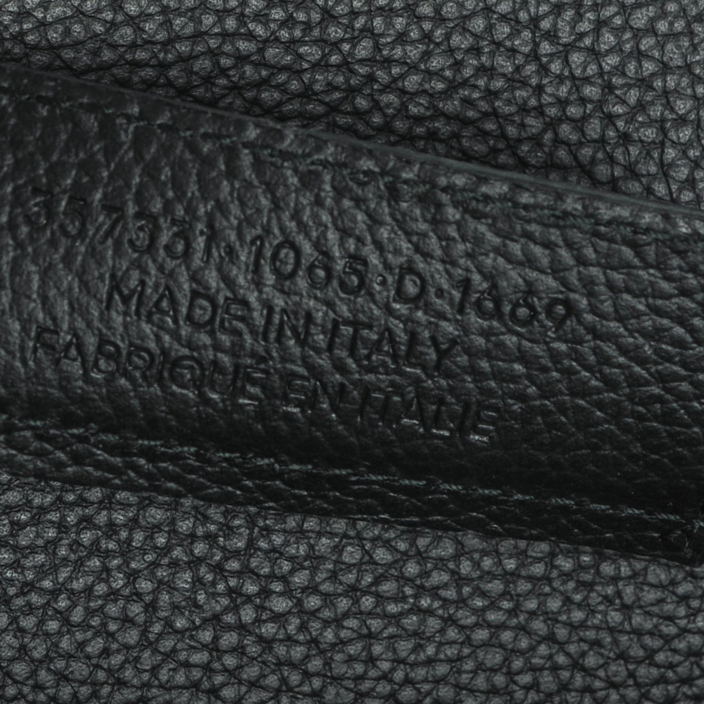 Supple Calfskin Papier A4 Zip Around Tote Black
